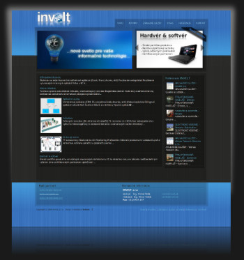 Internetová prezentácia www.invelt.sk