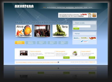 Internetová prezentácia www.akvatera.sk