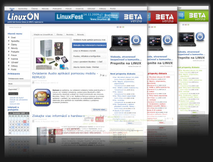 Internetový portál www.linuxon.sk